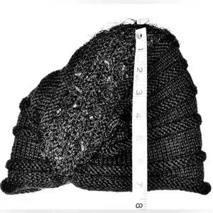 ⭐️ CUSTOM HANDMADE HAT ⭐️UNIQUE ONE OF A KIND ⭐️STUNNING AVANT-GARDE BLACK HAT Accessories | Custom Handmade Hat Unique One Of A Kind  main image 3
